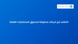 اكتشف أبرز شركات مملوكة لصندوق الاستثمارات العامة